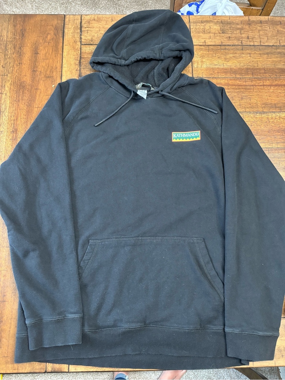 Kathmandu Black Pullover Hoodie